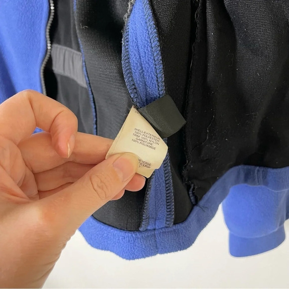 Marmot Blue Windstopper Fleece Zip Up - Picture 6 of 8